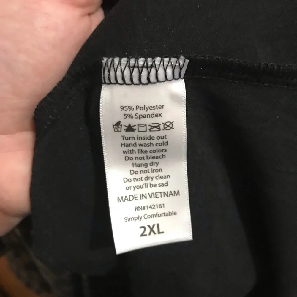 Lularoe Elegant Collection Carly Metallic - Picture 6 of 8